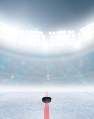Ice Hockey Rink Stadium clipart