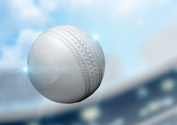 Ball Flying Through The Air — Stock Photo, Image