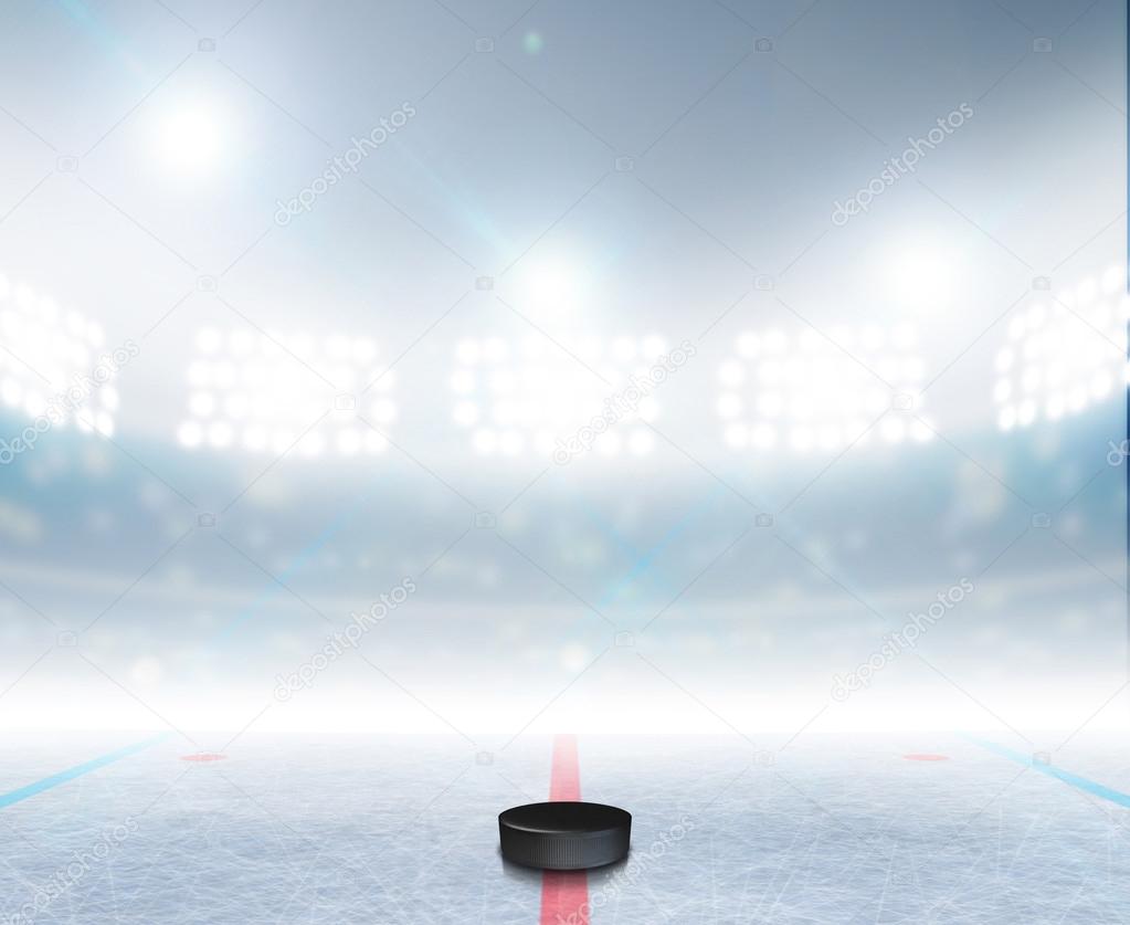 Ice Hockey Rink Stadium