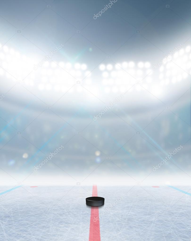 Ice Hockey Rink Stadium