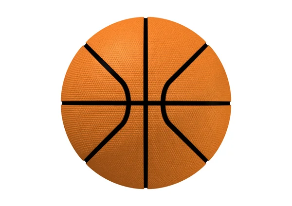 Basket-ball isolé — Photo