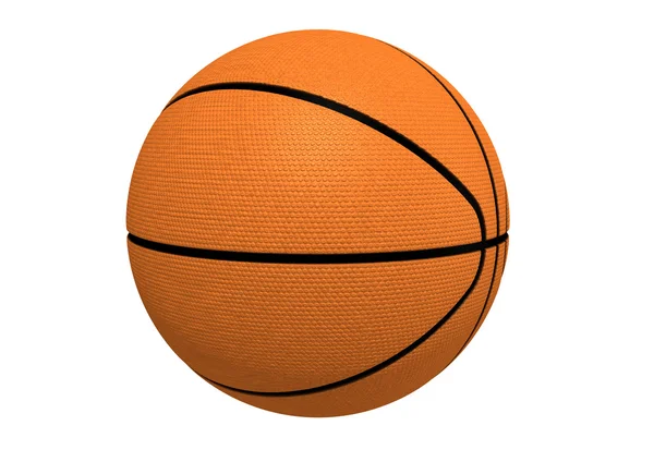 Basketbal geïsoleerd — Stockfoto