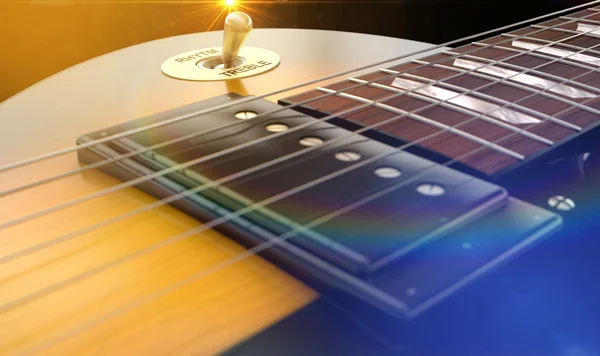 Electric Guitar Abstract — Stock Photo, Image