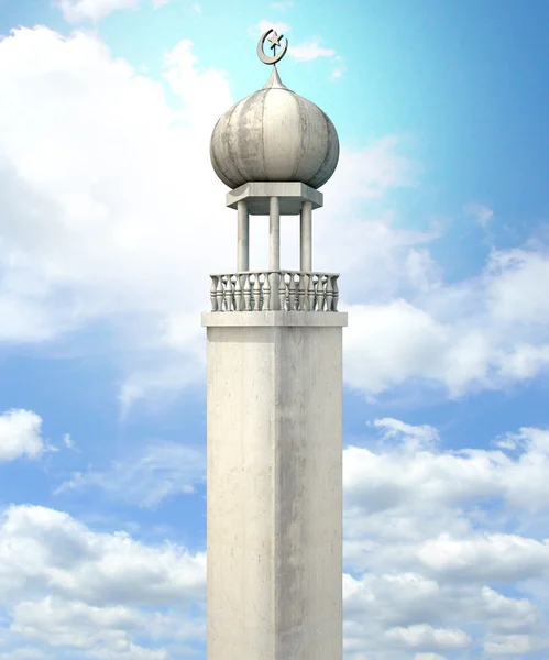 Minareto islamico — Foto Stock