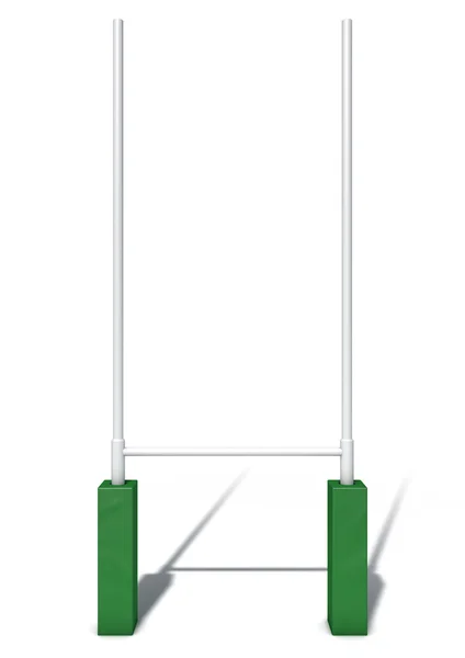 रग्बी पोस्ट अलग — स्टॉक फ़ोटो, इमेज