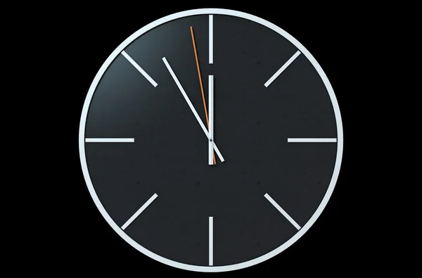 Reloj moderno cara — Foto de Stock