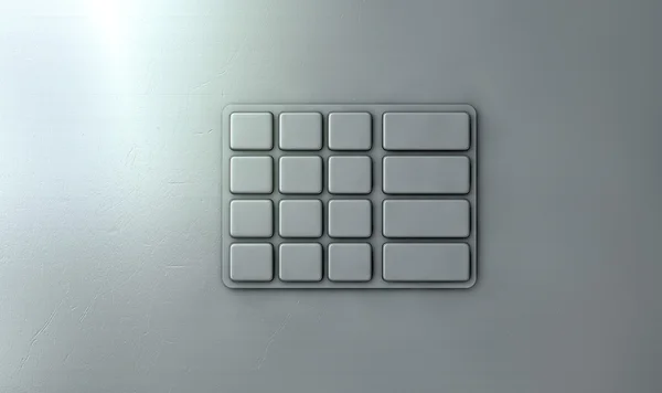 ATM Keypad Closeup — Stock Photo, Image