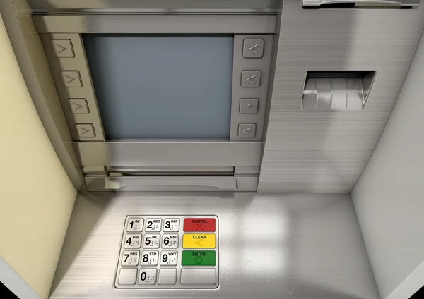 ATM Fachada Primer plano — Foto de Stock
