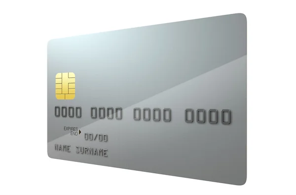 Bank Credit Card Blank — Stock Photo, Image