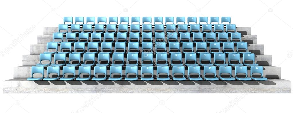 Numbered Stadium Seats