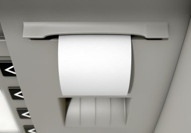 ATM makbuzu boş giriş