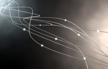 Fiber aktaran ışıklar konu