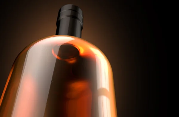 Botella de alcohol genérica —  Fotos de Stock