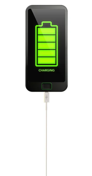 Generic Smart Phone Charging — Stock Photo, Image