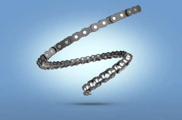 Bicycle Chain Spiral — Stock Photo, Image