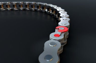 Bicycle Chain Missing Link clipart