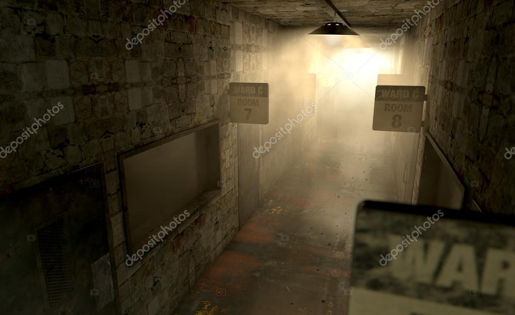 Mental Asylum Haunted Stock Photo C Albund 95029068