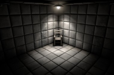 Padded Cell And Empty Chair clipart