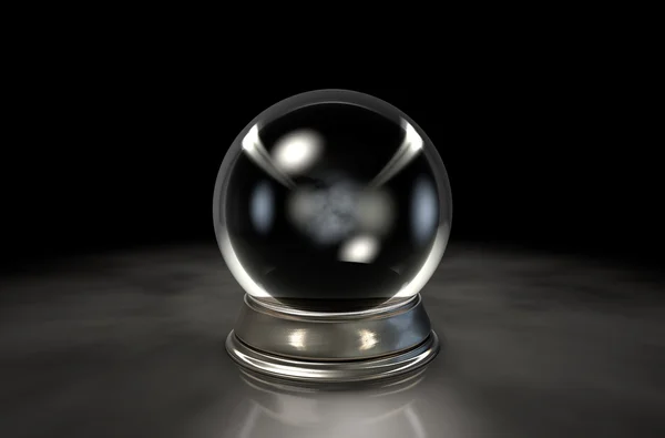 Dark Crystal Ball — Stock fotografie