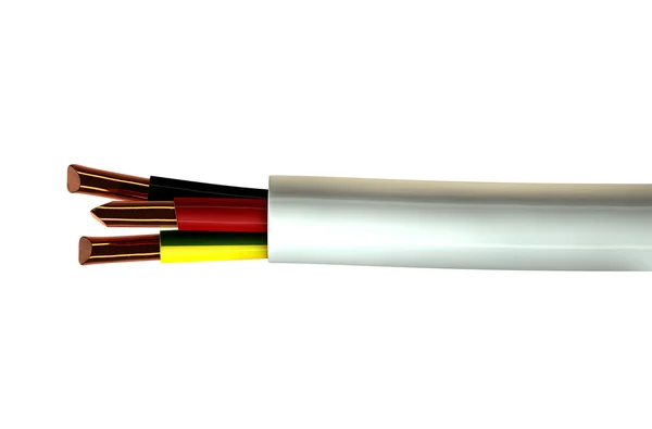 Un cable eléctrico — Foto de Stock