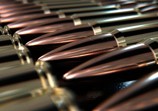 A Bullet Array — Stock Photo, Image