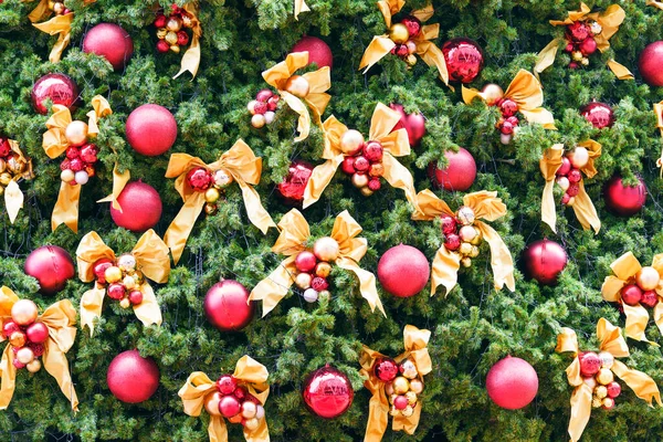 Noel Ağacını Köknar Ağacıyla Süsledim Mutlu Noeller Yeni Yıl Tatilleri — Stok fotoğraf