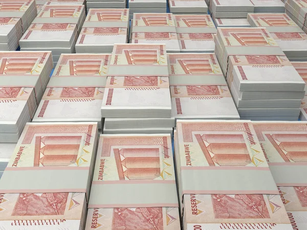 ジンバブエのお金 ジンバブエドル紙幣 Zwl紙幣 20兆ドルです ビジネス ニュースの背景 — ストック写真