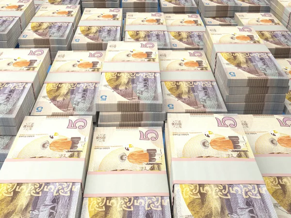 Geld Von Georgien Georgische Lari Scheine Gel Banknoten Lari Unternehmen — Stockfoto