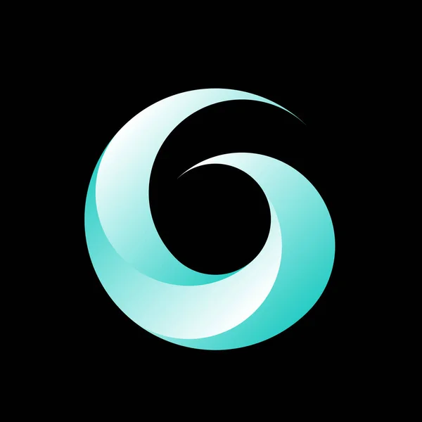 Circle swirl logo design elements pattern. Abstract spiral symbol in line art style. Jpeg illustration.