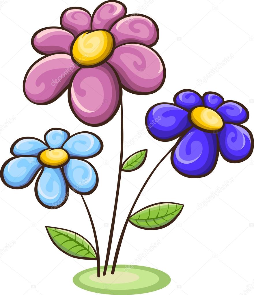93,209 Cartoon flowers Vector Images | Depositphotos