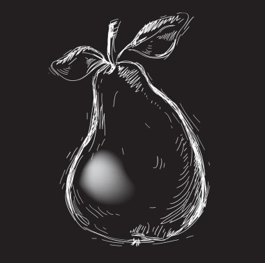 Armut bir parmak tarzı siyah