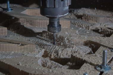 Ağaç freze makinesi