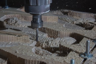 Ağaç freze makinesi