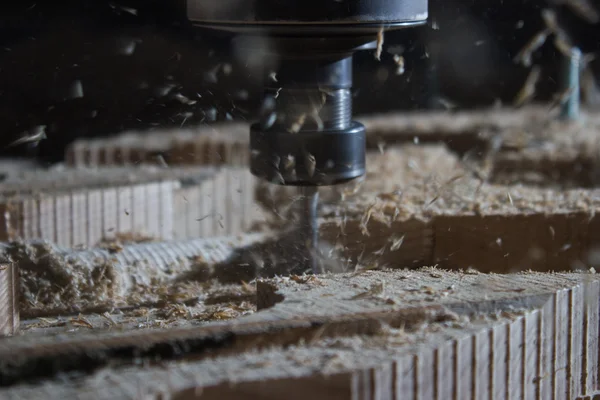 Holzbearbeitungsfräsmaschine — Stockfoto