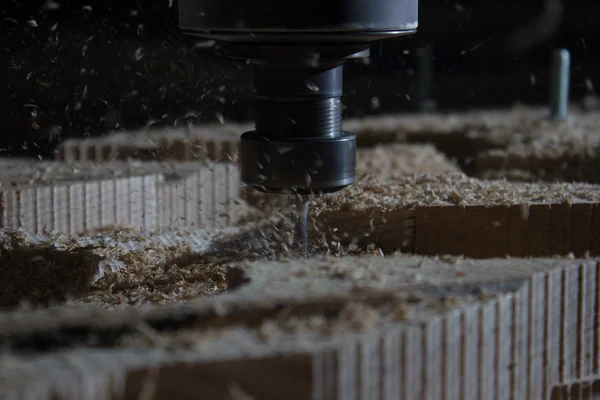 Holzbearbeitungsfräsmaschine — Stockfoto