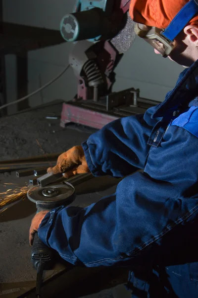 Processing of metal products — Stock Photo, Image