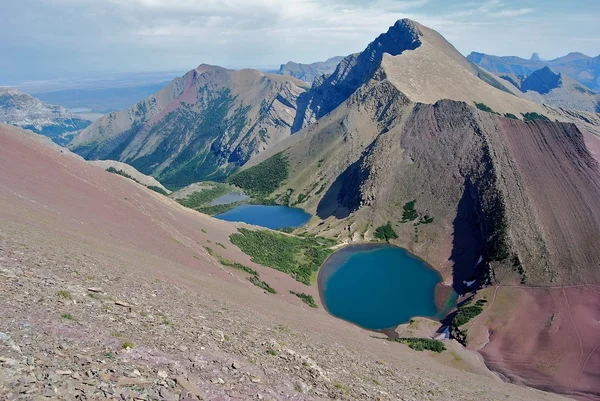 Uitzicht vanaf Mount Carthew — Stockfoto