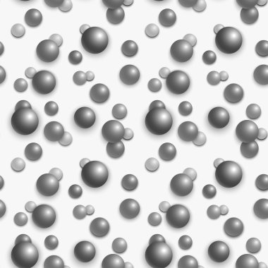 Gölge sorunsuz arka plan ile topları.