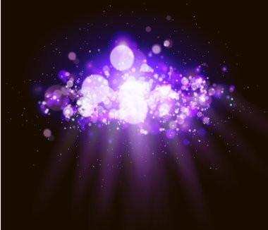 Soyut macenta bokeh ve açık renkli.