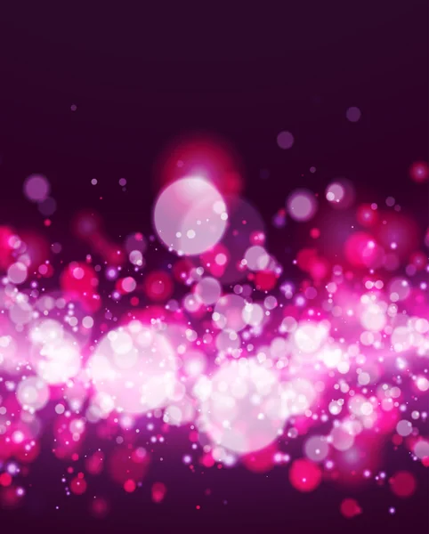 Abstract magenta bokeh bakgrund. — Stock vektor