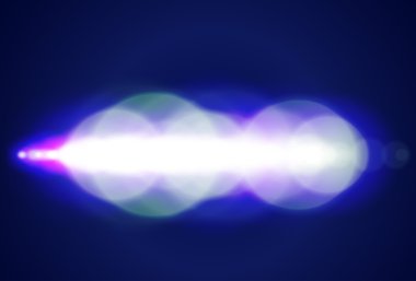 Soyut mavi daire bokeh arka plan.