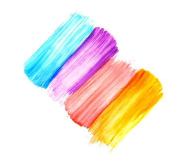 parlak sulu boya lekeleri