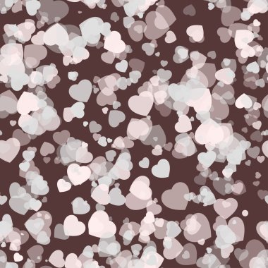 ışık kalpler - sorunsuz vektör