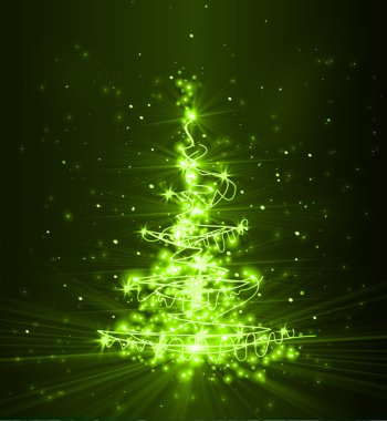 Noel ağacı ışık