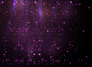 Parlak bokeh illüstrasyonu.