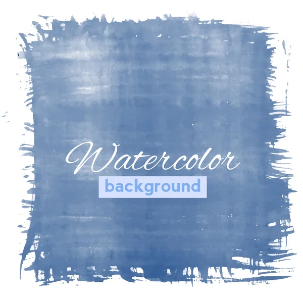 Square  watercolour banner — Stock Vector