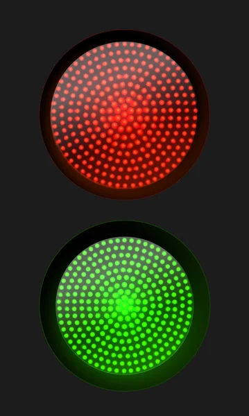 Verkeerslicht — Stockvector