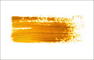 Sarı fırça darbeleri - metin için zemin