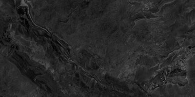 Arkaplan ve tasarım iç veya dış görünümü için yüksek çözünürlüklü siyah mermer dikişsiz doku, karşı üst görünüm.