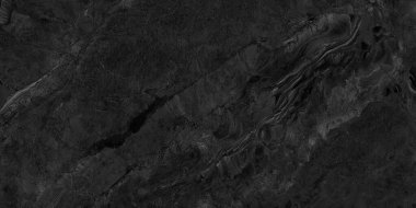 Ürün tasarımı için beyaz desenli koyu gri mermer (Altın Rusya) doku arka planı.